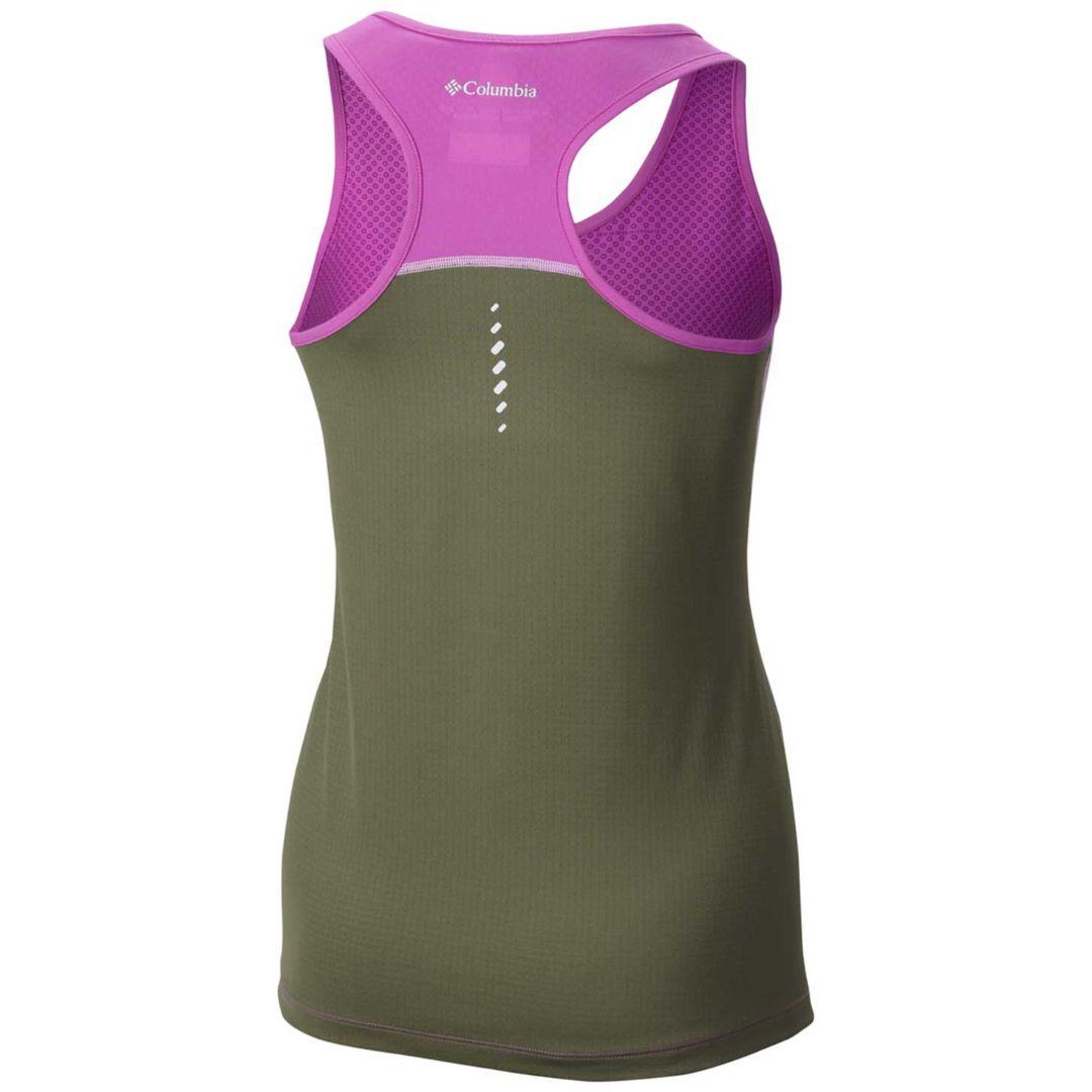 Columbia Women Purple Freeze Degree II Tank T-Shirt