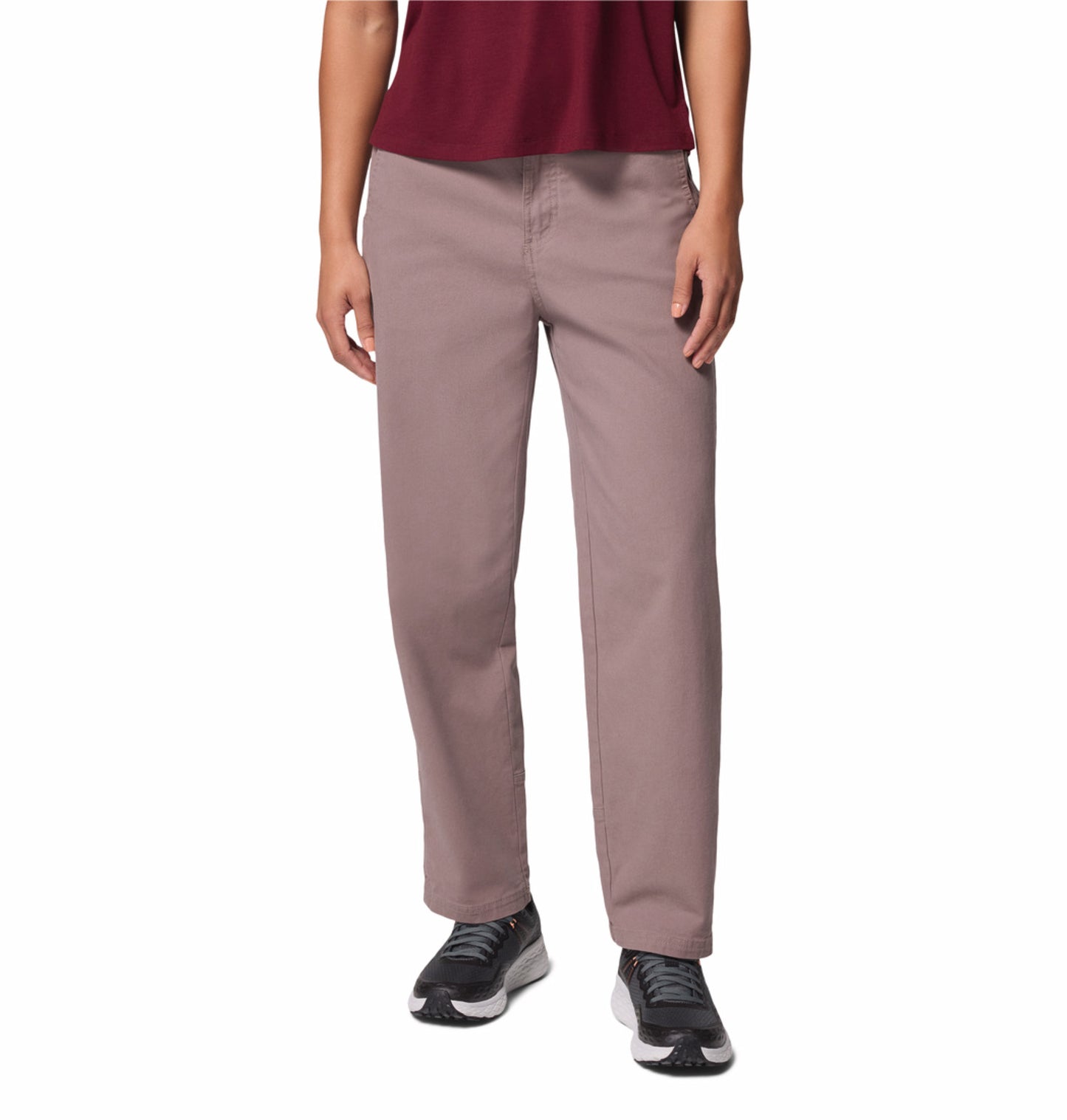 Columbia Women Mauve ROC Straight Leg Pant