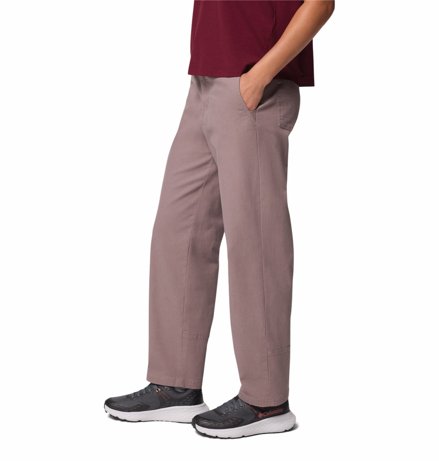 Columbia Women Mauve ROC Straight Leg Pant