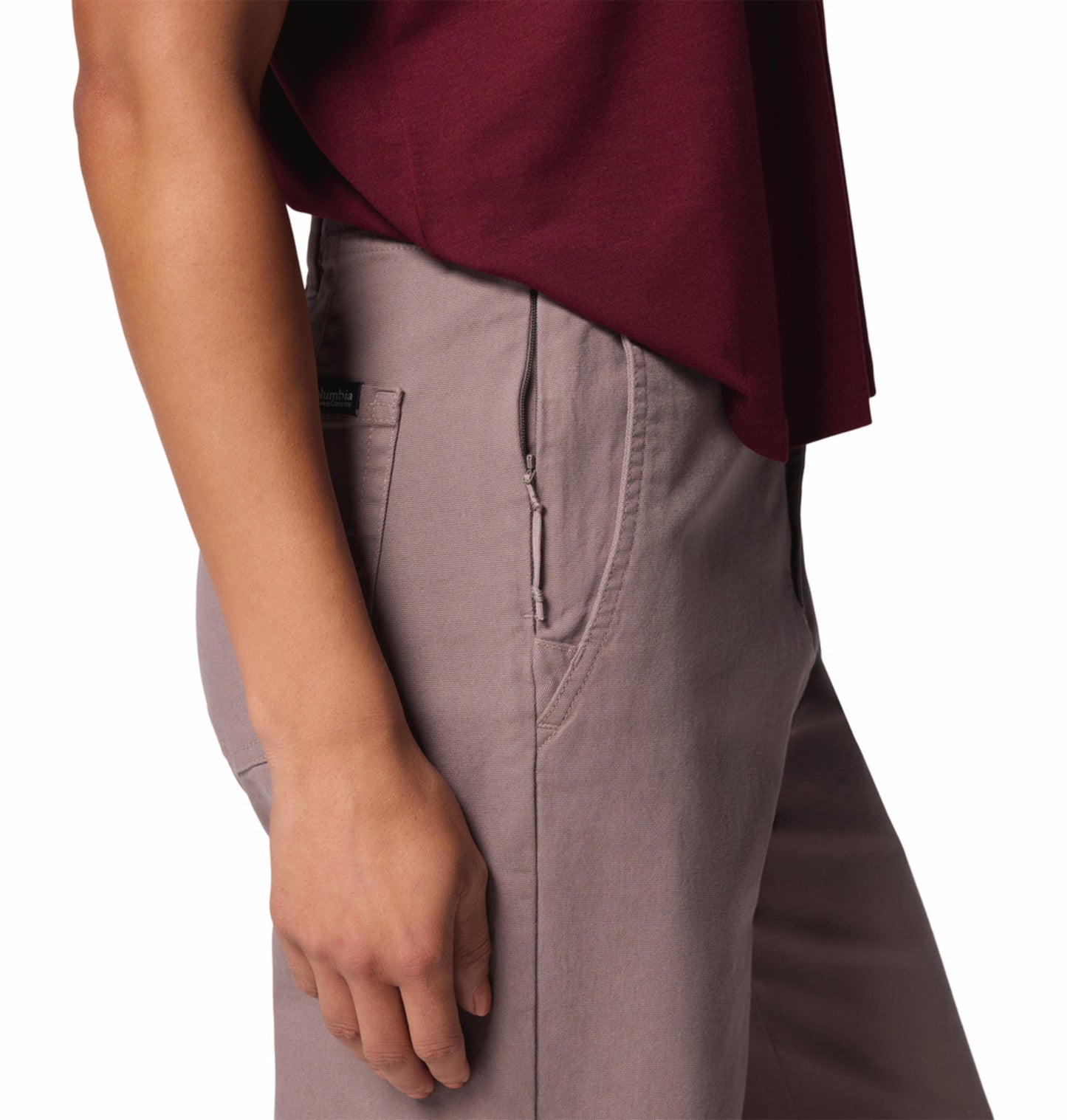 Columbia Women Mauve ROC Straight Leg Pant