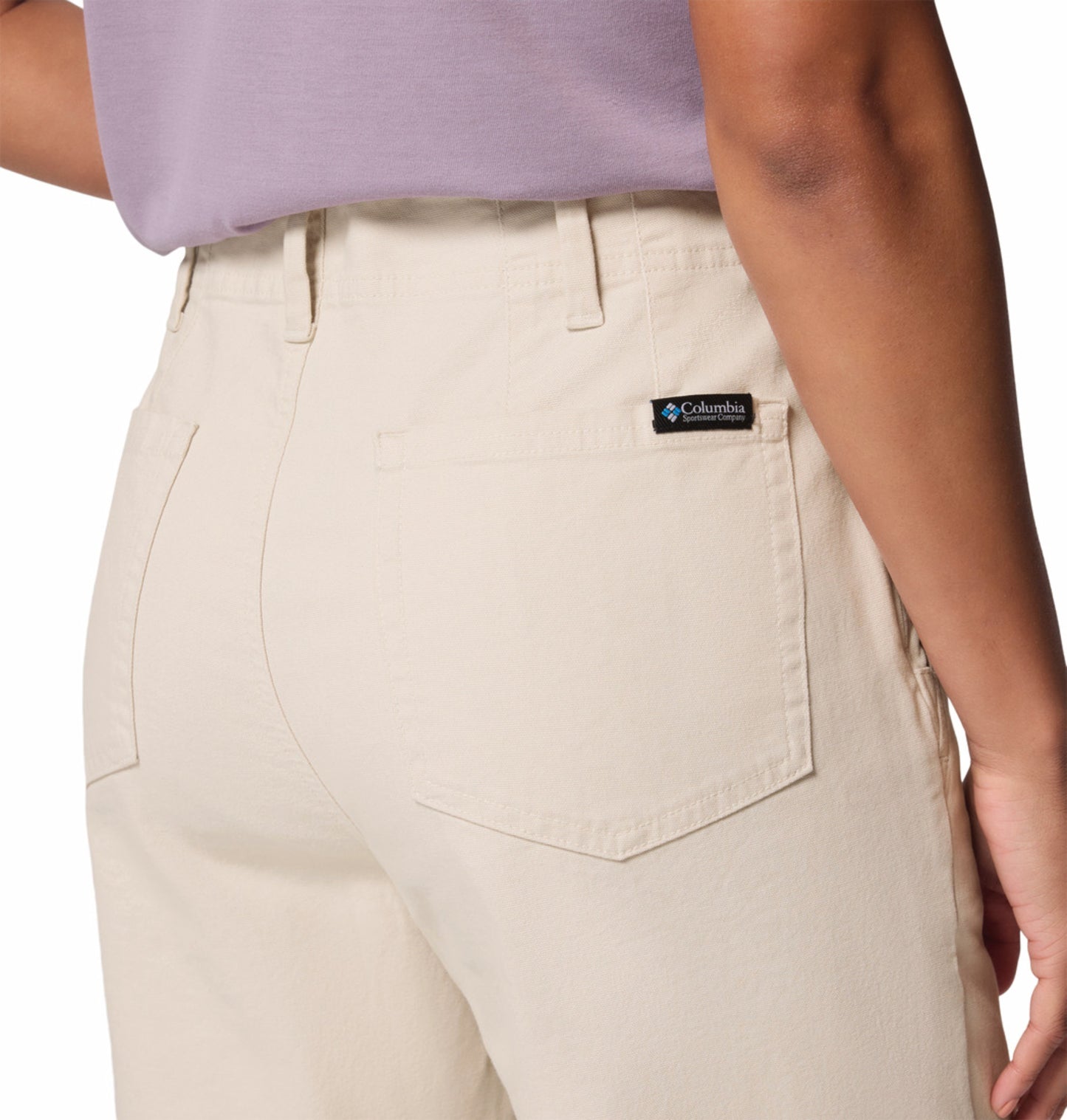 Columbia Women Beige ROC Straight Leg Pant