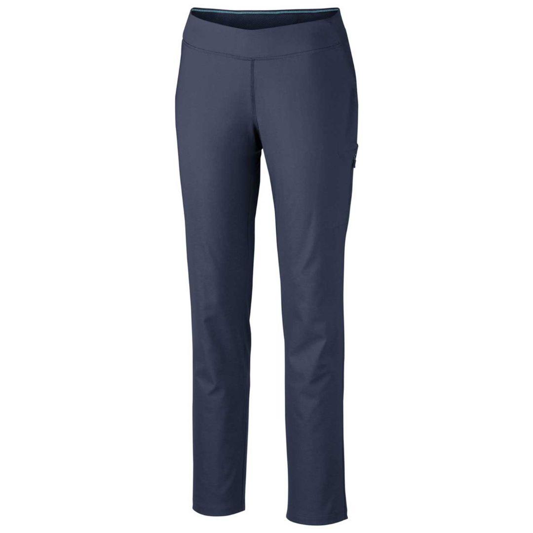 Columbia Women Navy Blue Back Beauty Skinny Leg Pant (Sun Protection)