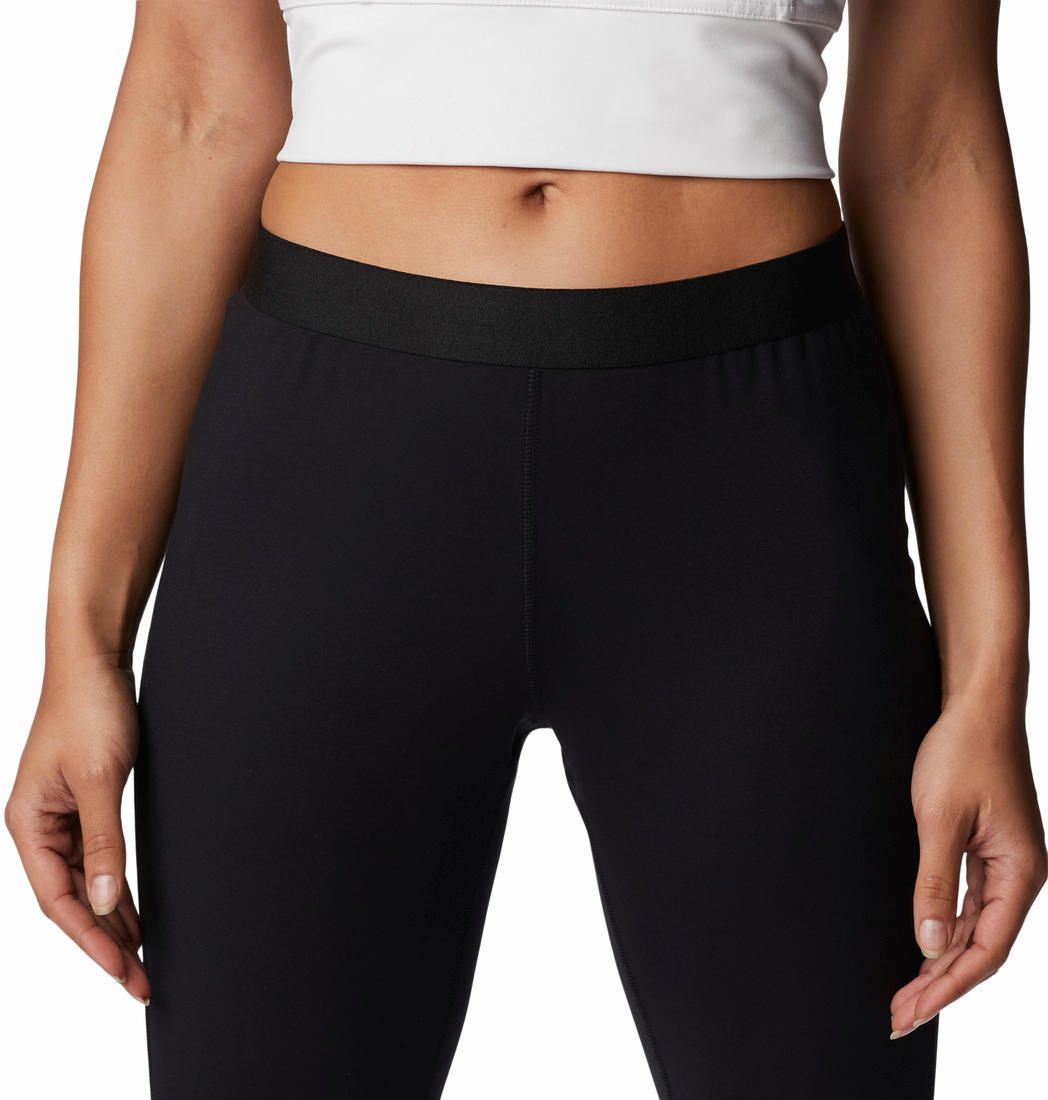 Columbia Women Black Heavyweight II Tight Baselayer Bottom (Non Returnable)