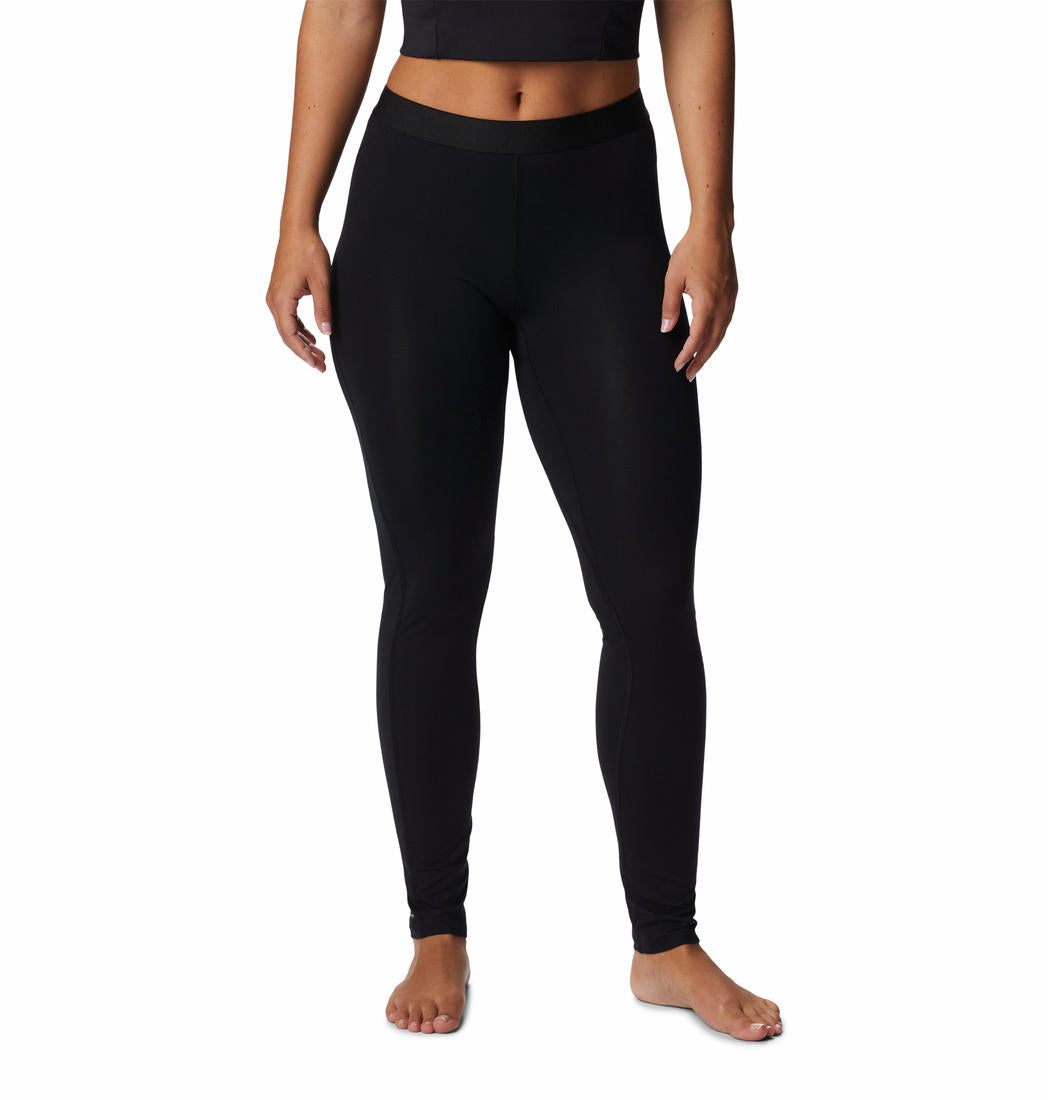 Columbia Women Black Midweight Stretch Tight Baselayer Bottom (Non Returnable)