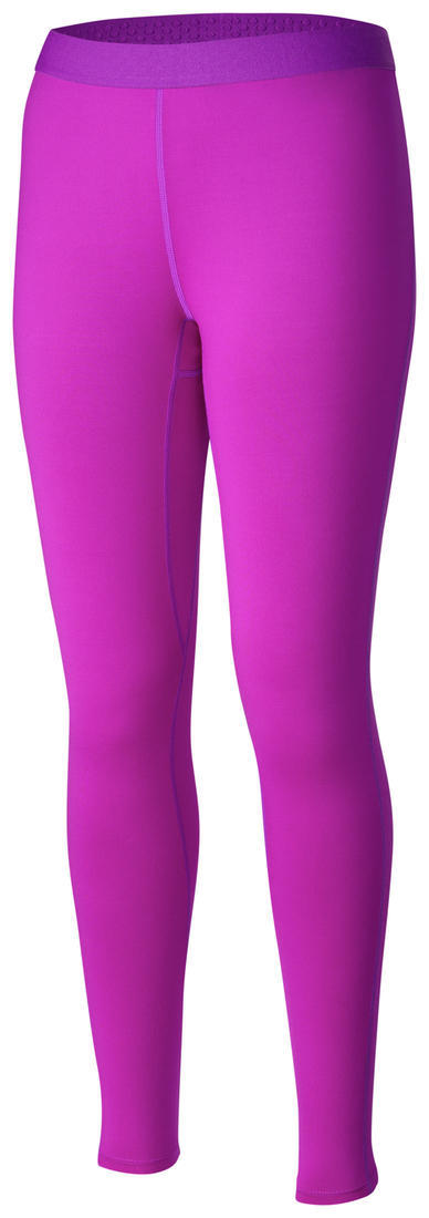 Columbia Women Purple Midweight Stretch Tight Baselayer Bottom (Non Returnable)
