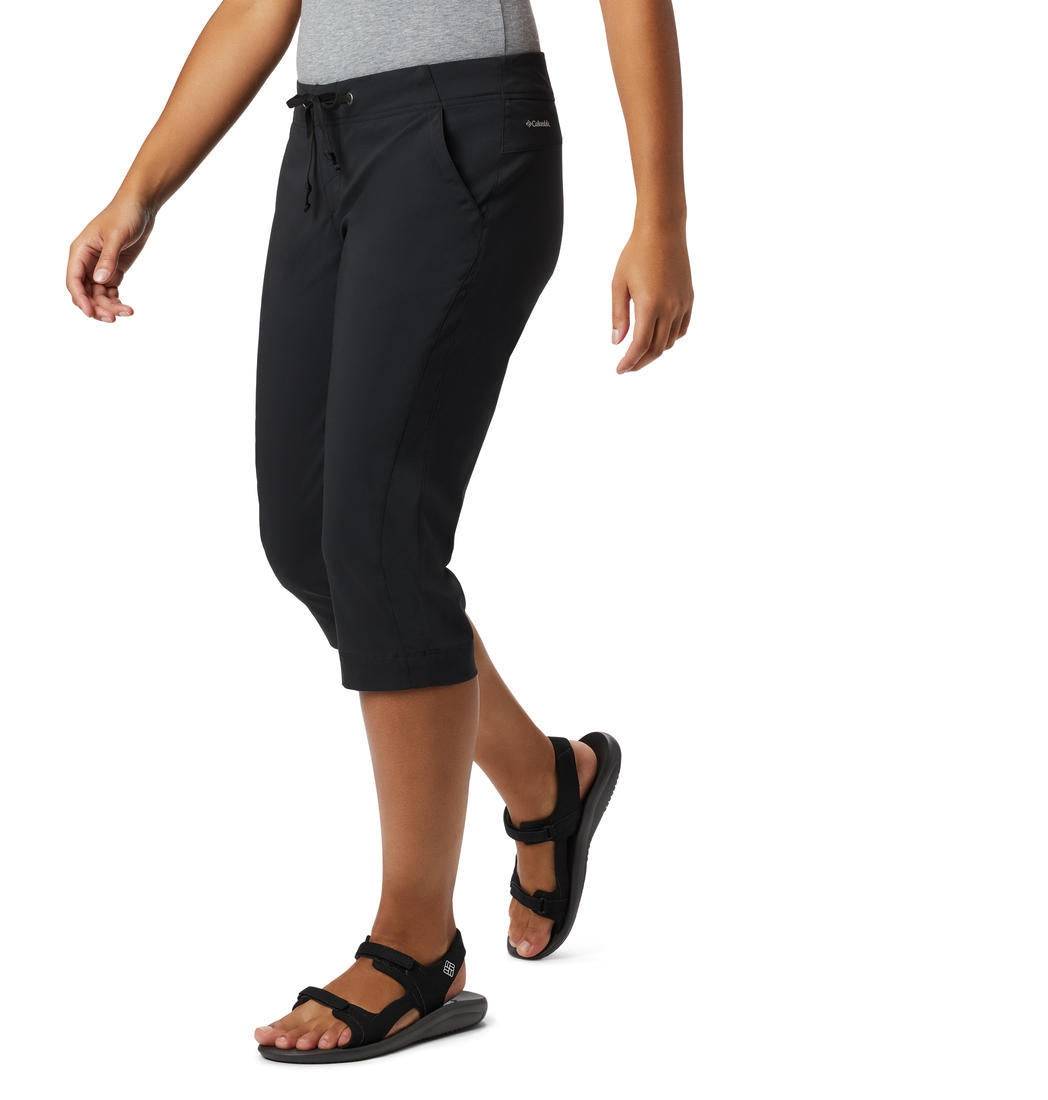 Columbia Women Black Anytime Outdoor Capri (Sun Protection)