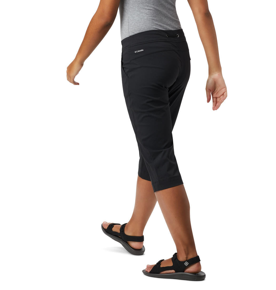 Columbia Women Black Anytime Outdoor Capri (Sun Protection)