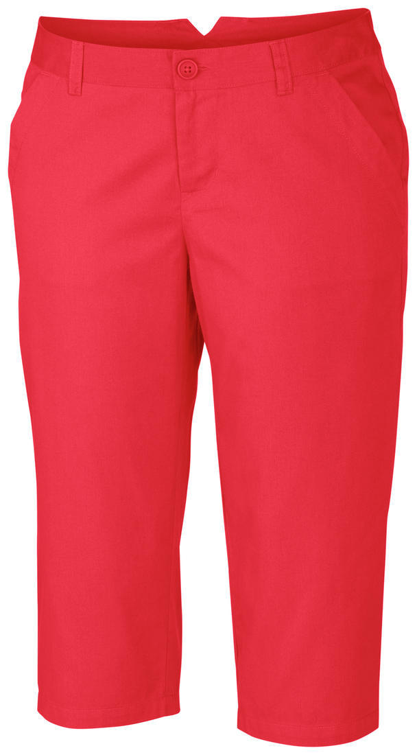 Columbia Women Red Kenzie Cove Capri Pant