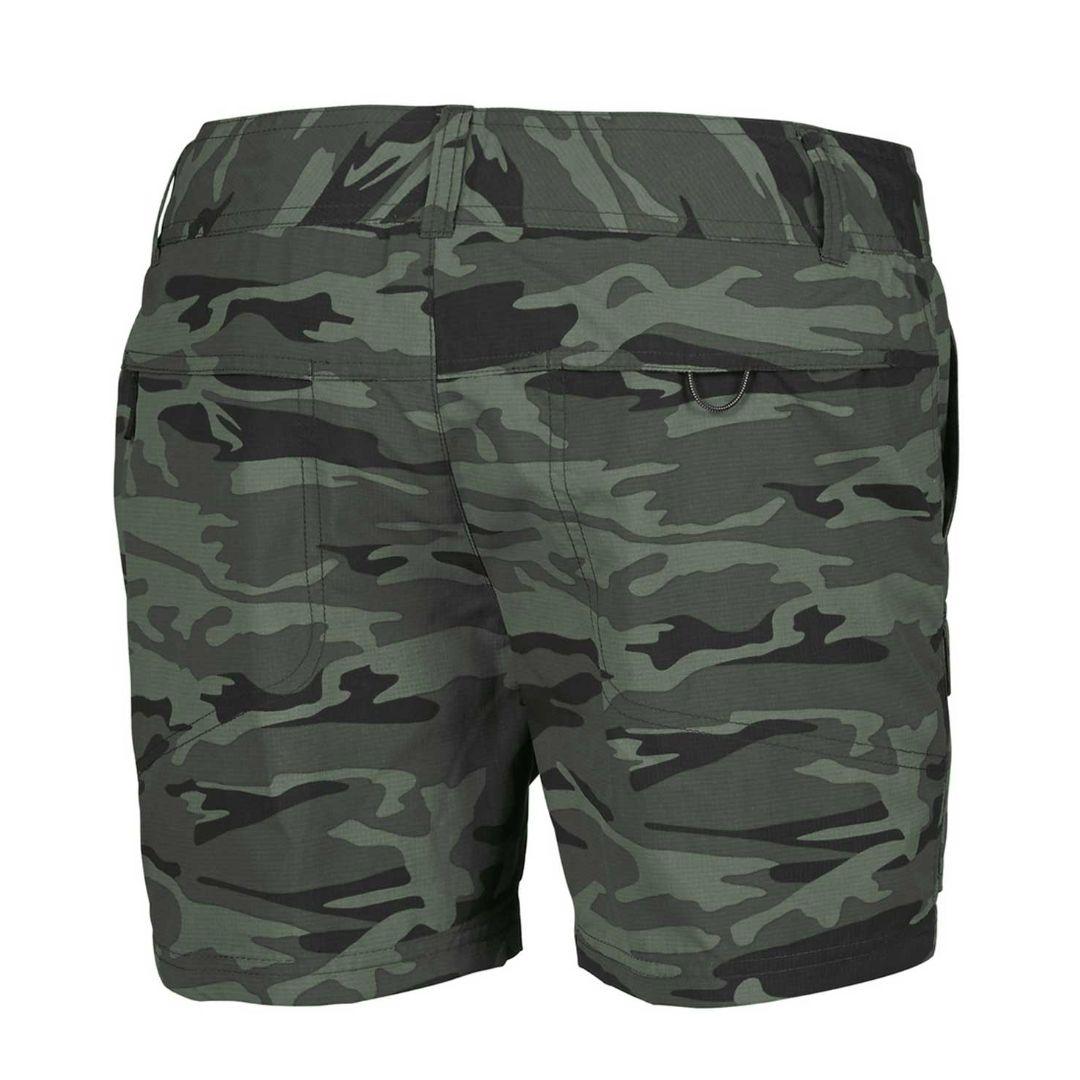 Columbia Women Green Silver Ridge Printed Short