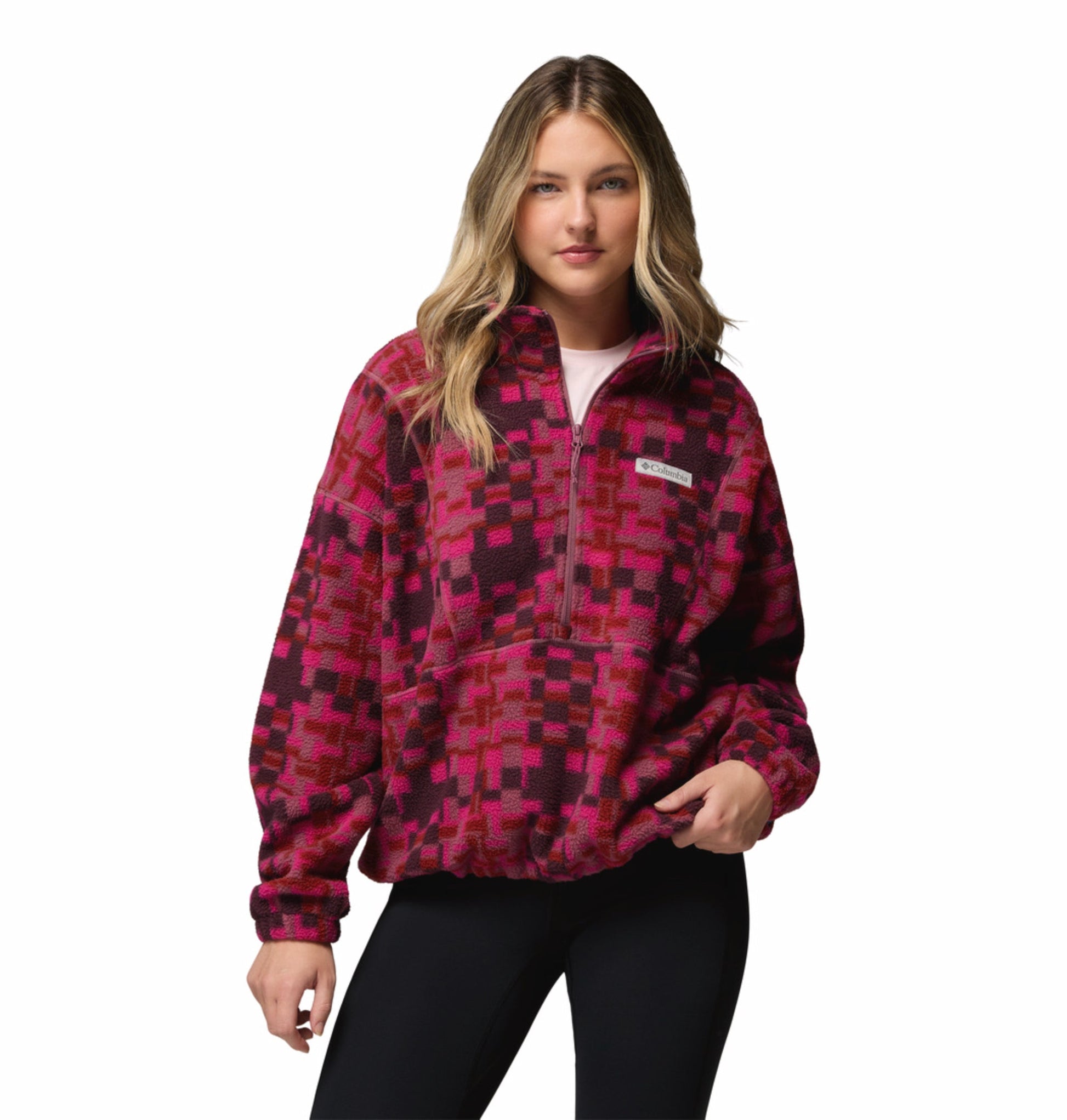 women purple mtr timber meadow pullover