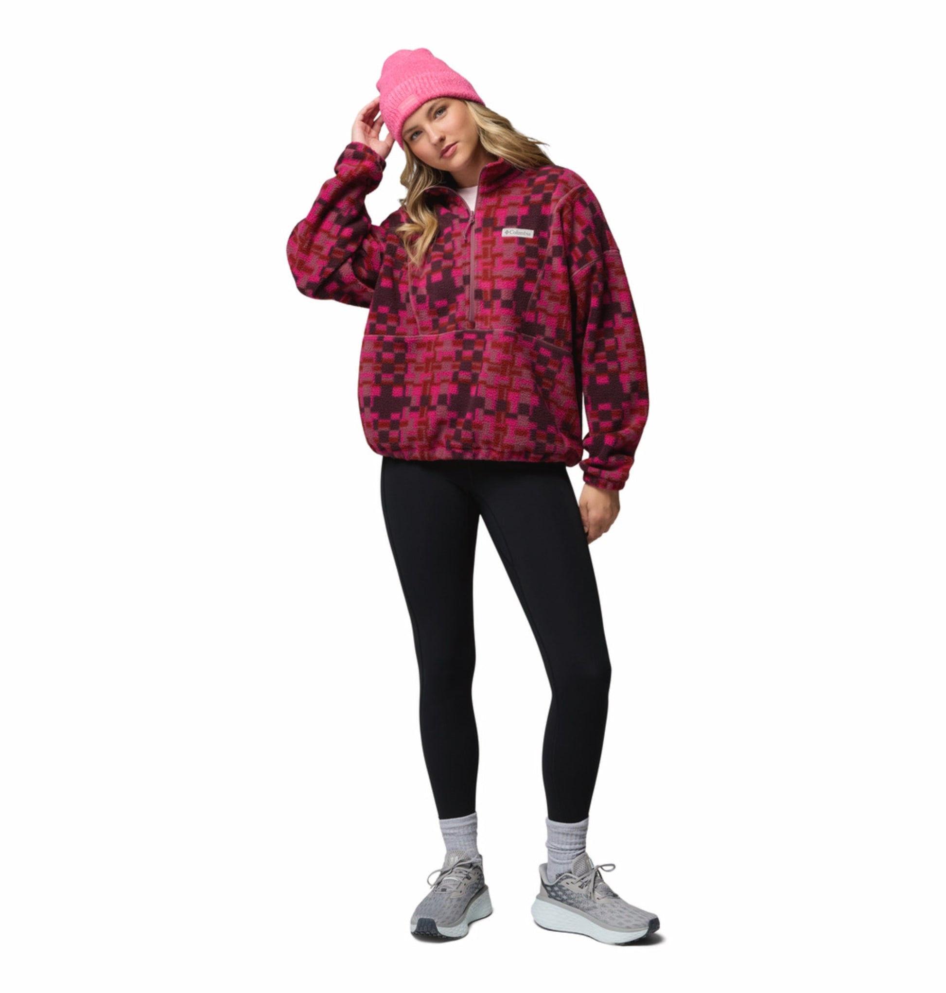 women purple mtr timber meadow pullover