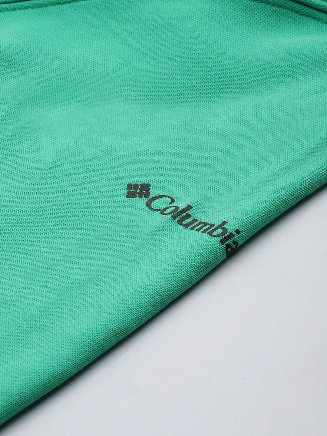 Columbia Women Green Columbia Trek Graphic Hoodie