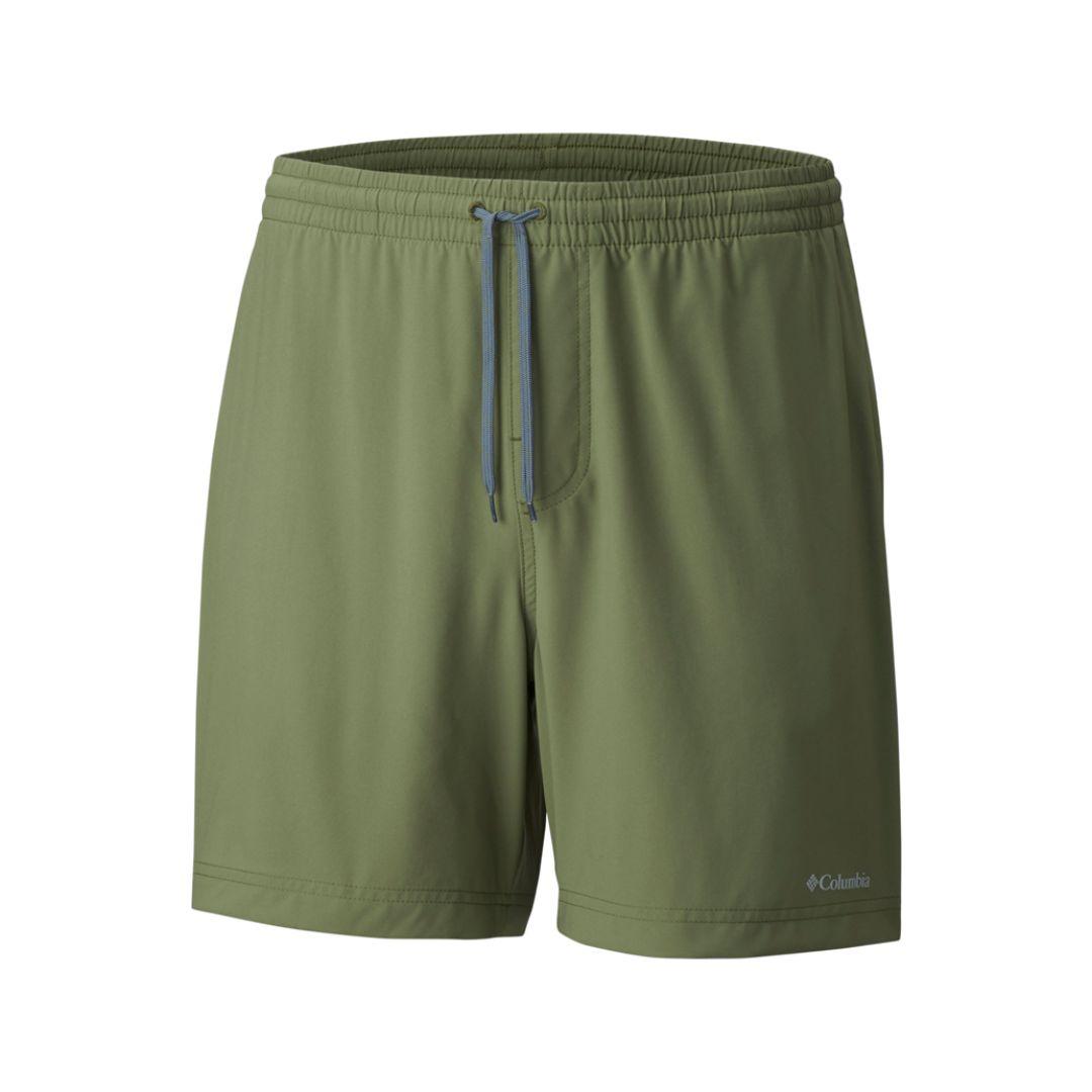Columbia Men Green Summertide Stretch Short (Sun Protection)