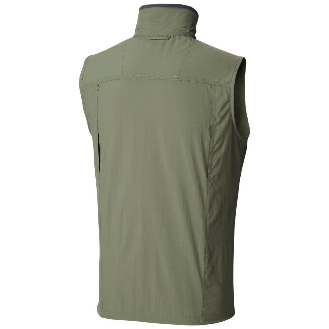 Columbia Men Green Silver Ridge II Vest (Sun Protection)