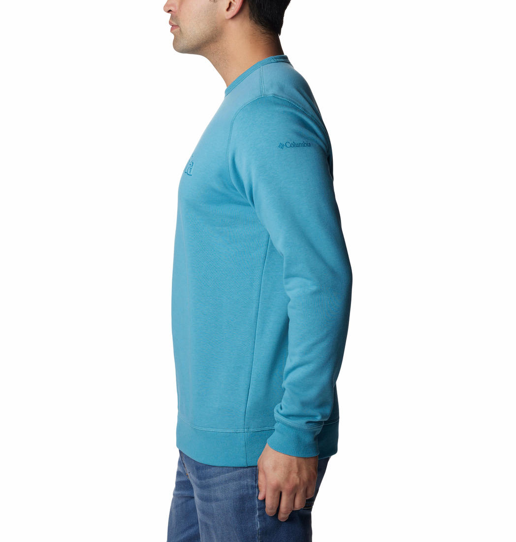 Columbia Men Blue Columbia Men M Logo Crew Fleece