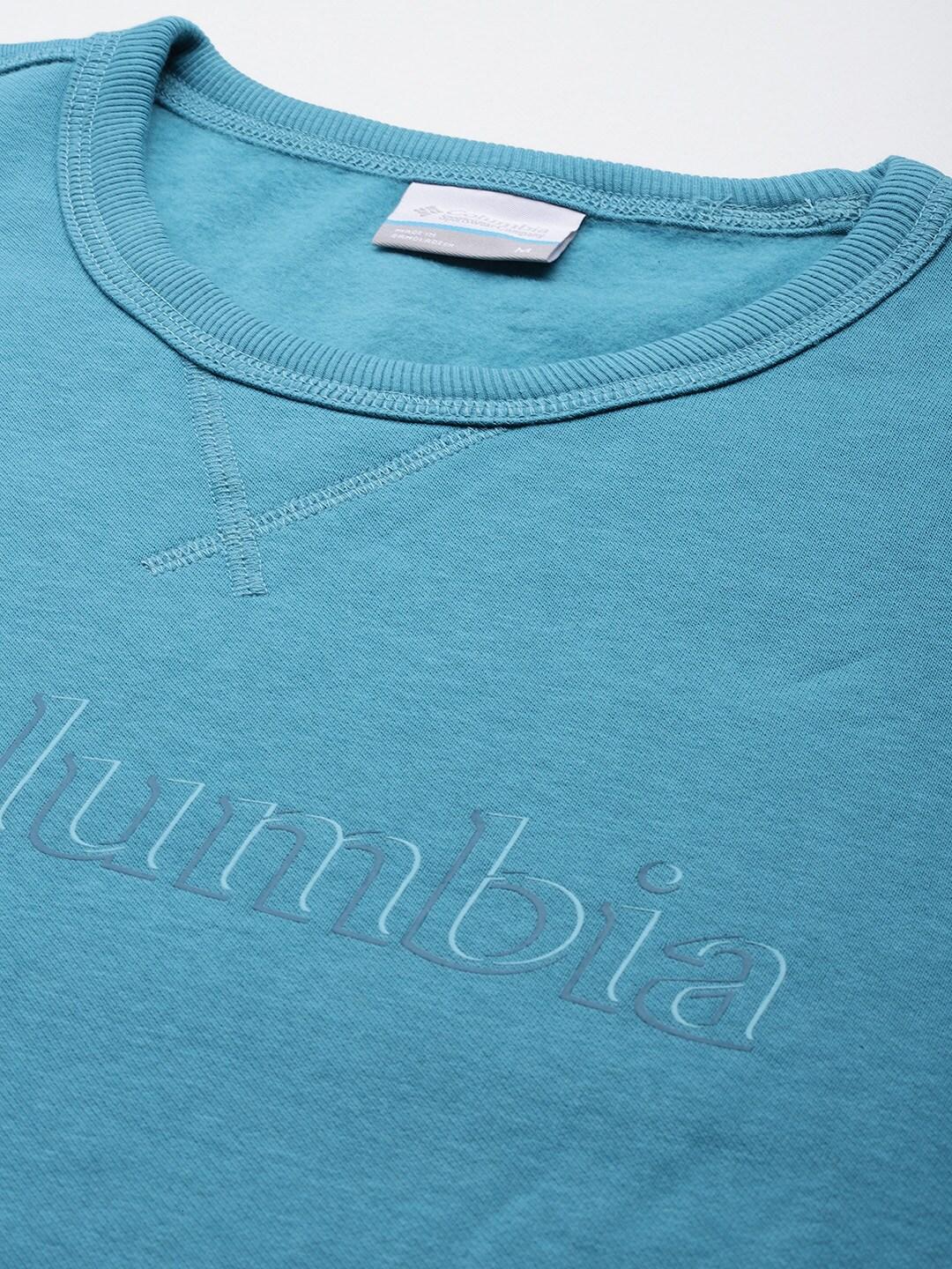 Columbia Men Blue Columbia Men M Logo Crew Fleece