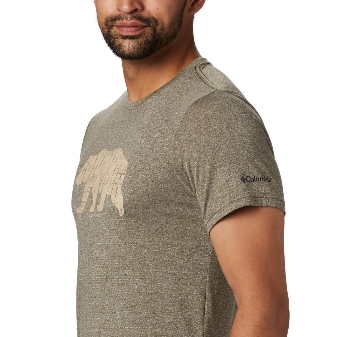 Columbia Men Green Terra Vale II SS Tee