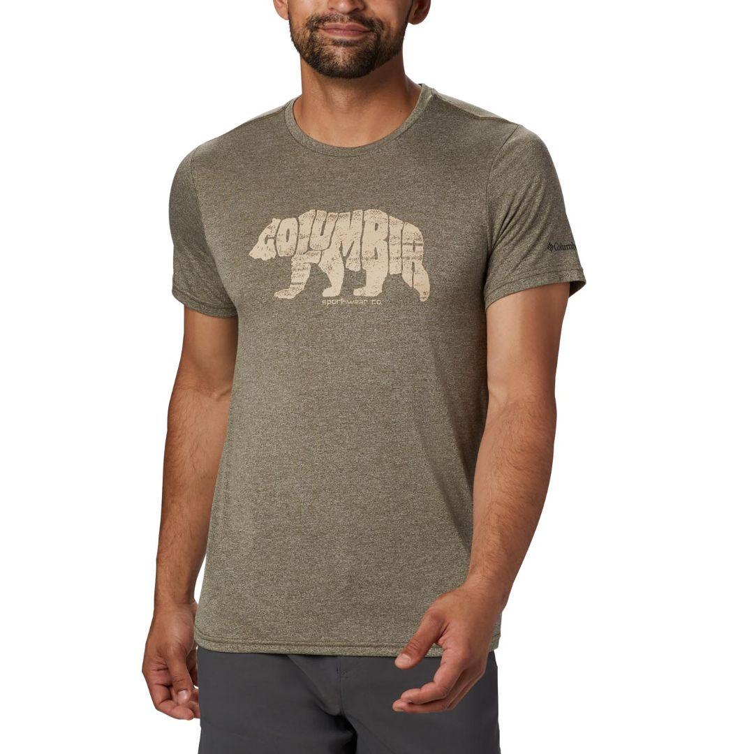 Columbia Men Green Terra Vale II SS Tee