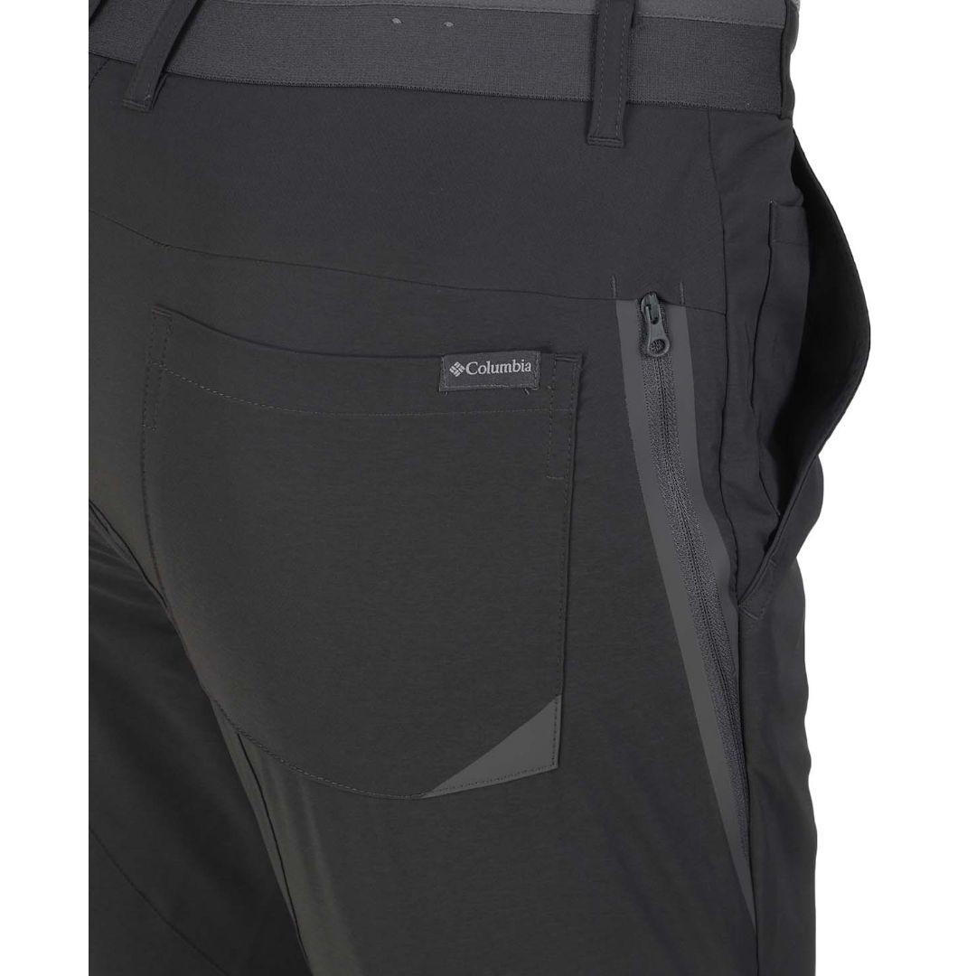 Columbia Men Black Omni-Shield Tech Trail Hiker Pant