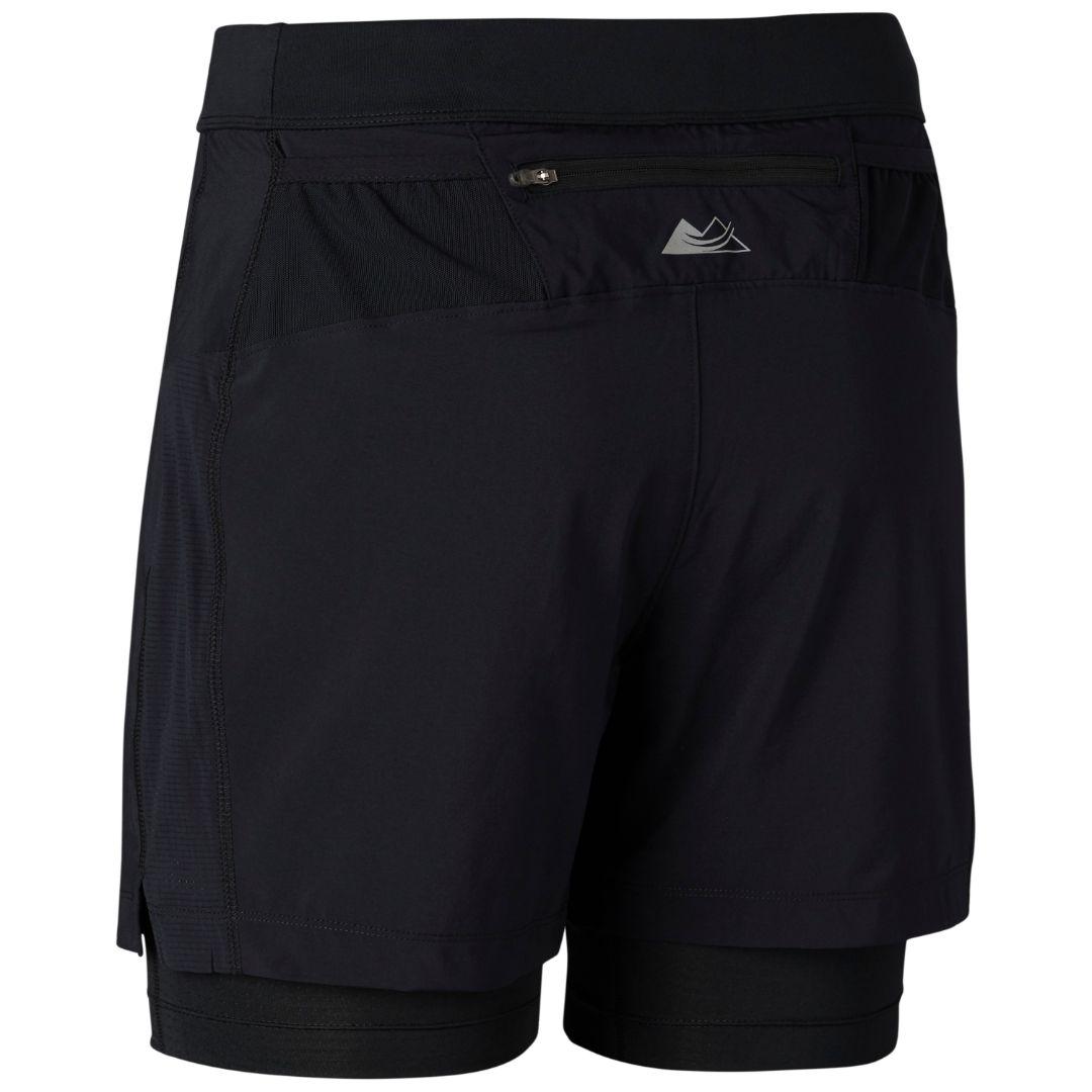 Columbia Men Black Titan Ultra II Short (Sun Protection)