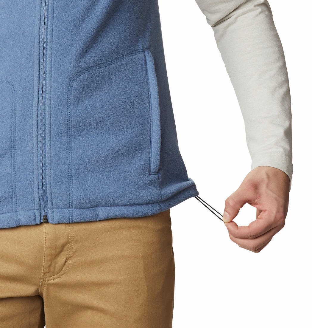 Columbia Men Blue Fast Trek Fleece Vest