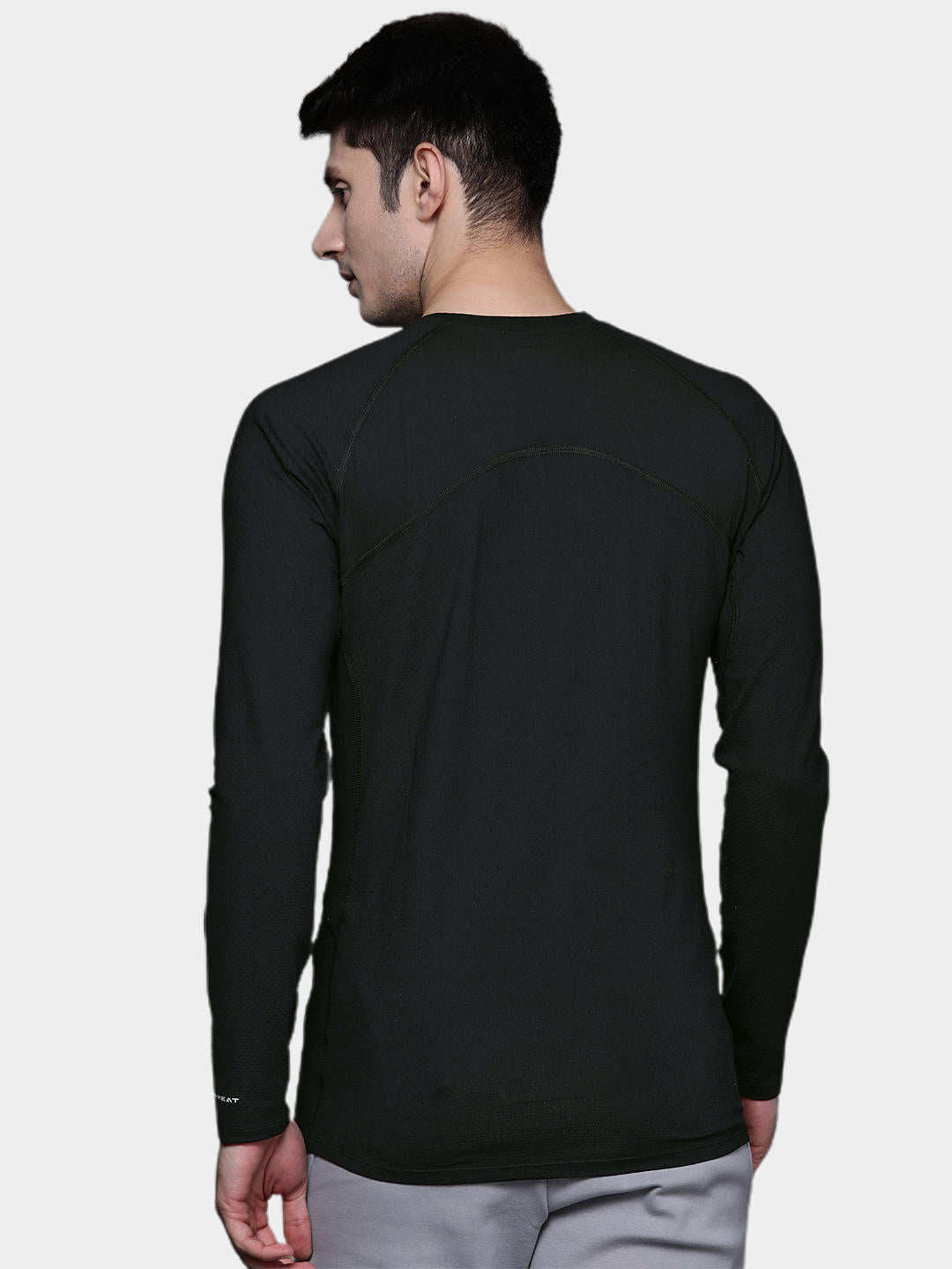 Columbia Men Black M Omni-Heat Infinity Knit LS Crew (Non Returnable)