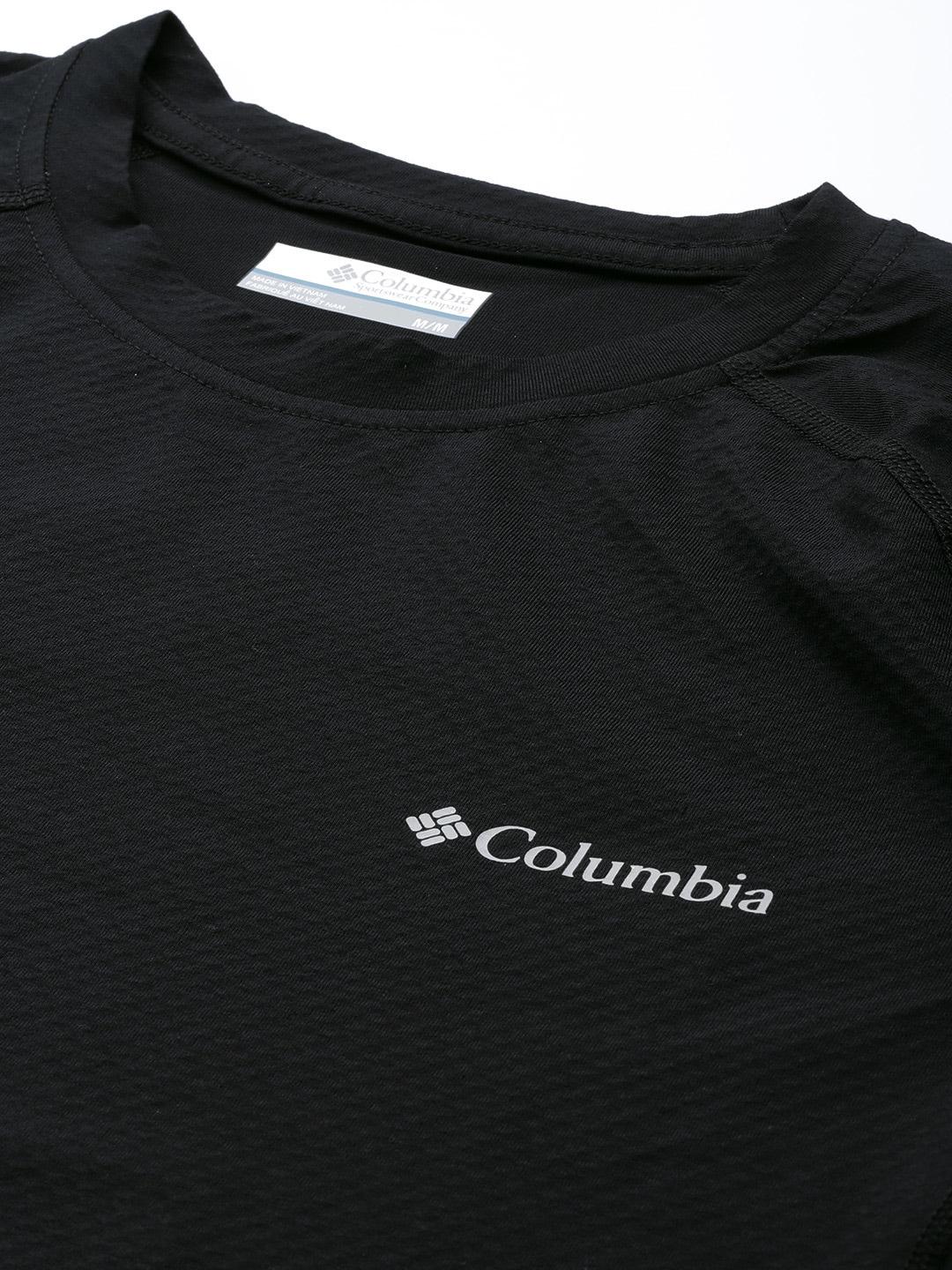 Columbia Men Black M Omni-Heat Infinity Knit LS Crew (Non Returnable)
