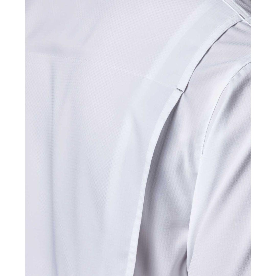 Columbia Men White Silver Ridge Lite Short Sleeve Shirt (Sun Protection)