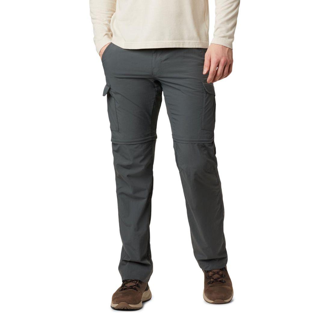 Columbia Men Grey Cascades Explorer Convertible Pant (Sun Protection)