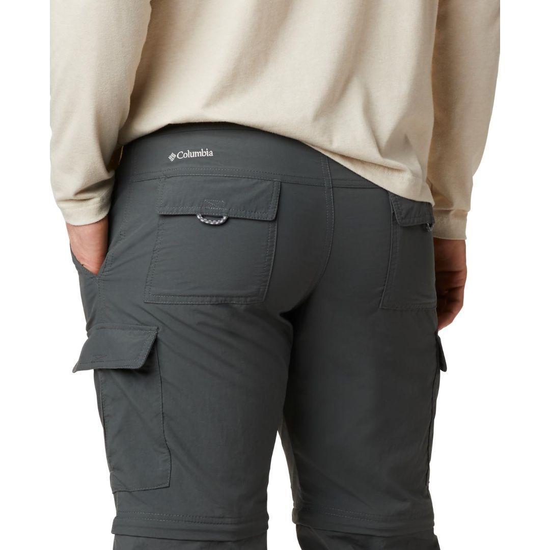 Columbia Men Grey Cascades Explorer Convertible Pant (Sun Protection)