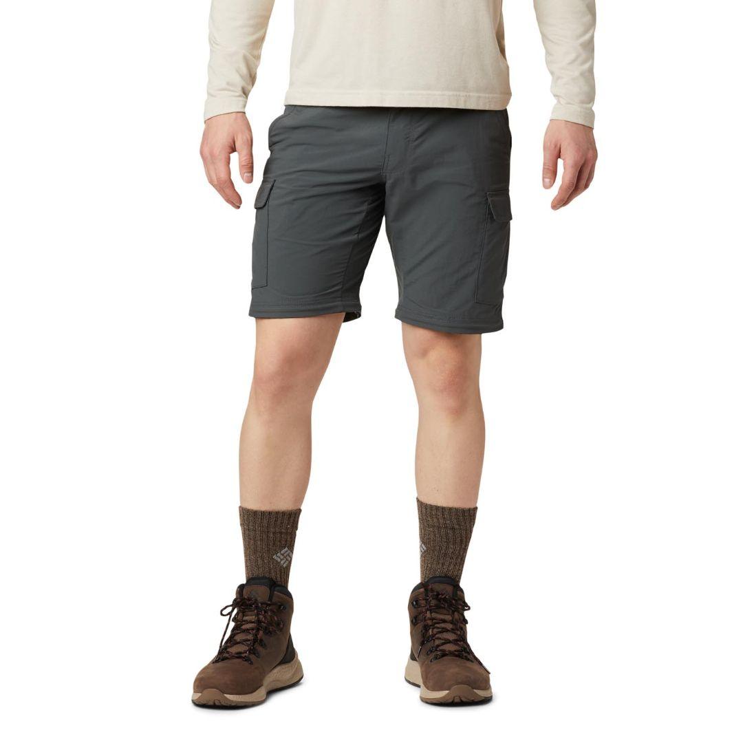 Columbia Men Grey Cascades Explorer Convertible Pant (Sun Protection)