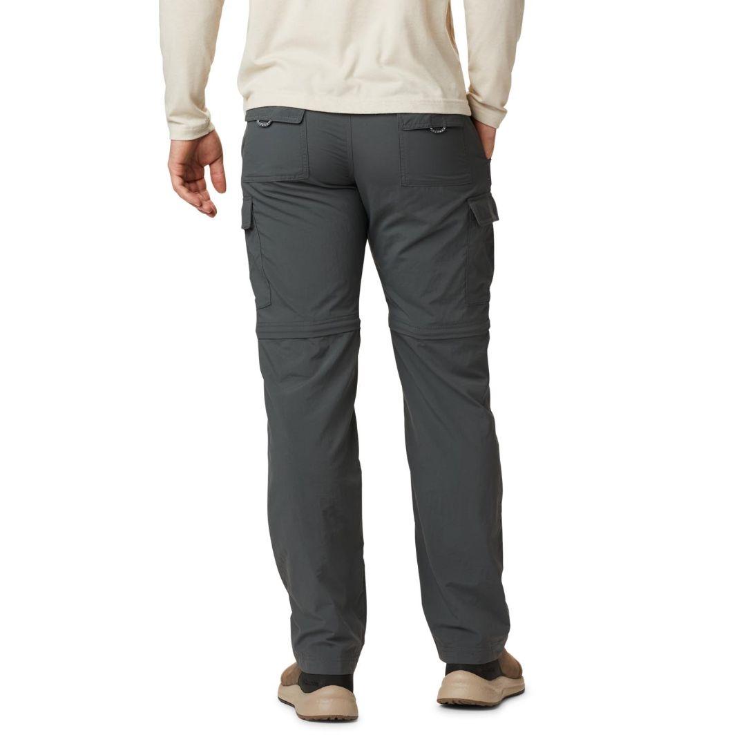 Columbia Men Grey Cascades Explorer Convertible Pant (Sun Protection)