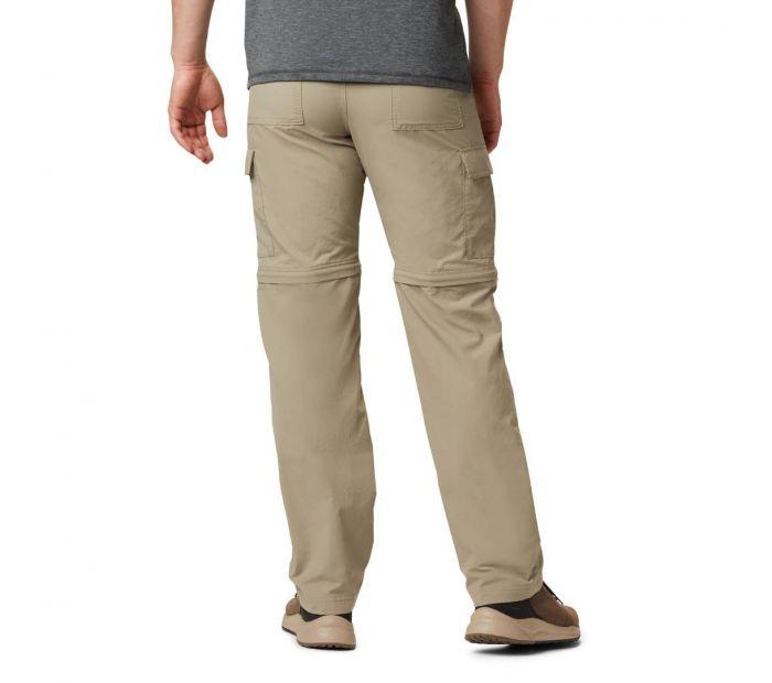 Columbia Men Beige Cascades Explorer Convertible Pant (Sun Protection)
