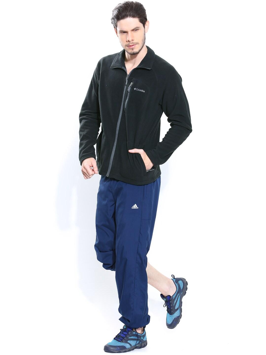 Columbia Men Black Fast Trek II Full Zip Fleece