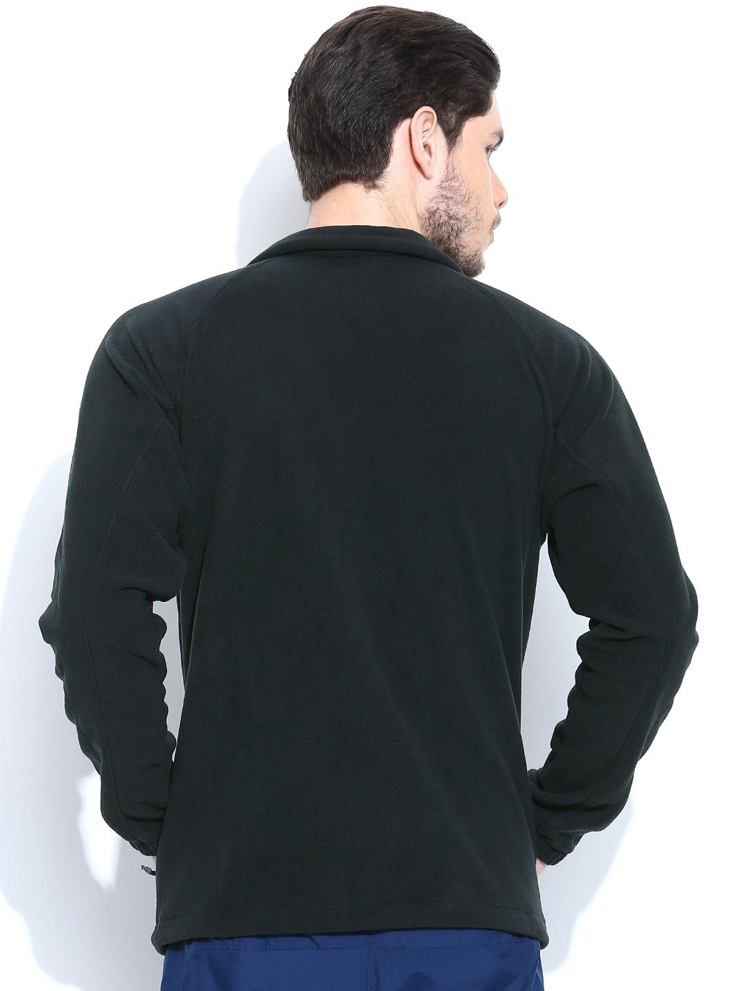 Columbia Men Black Fast Trek II Full Zip Fleece