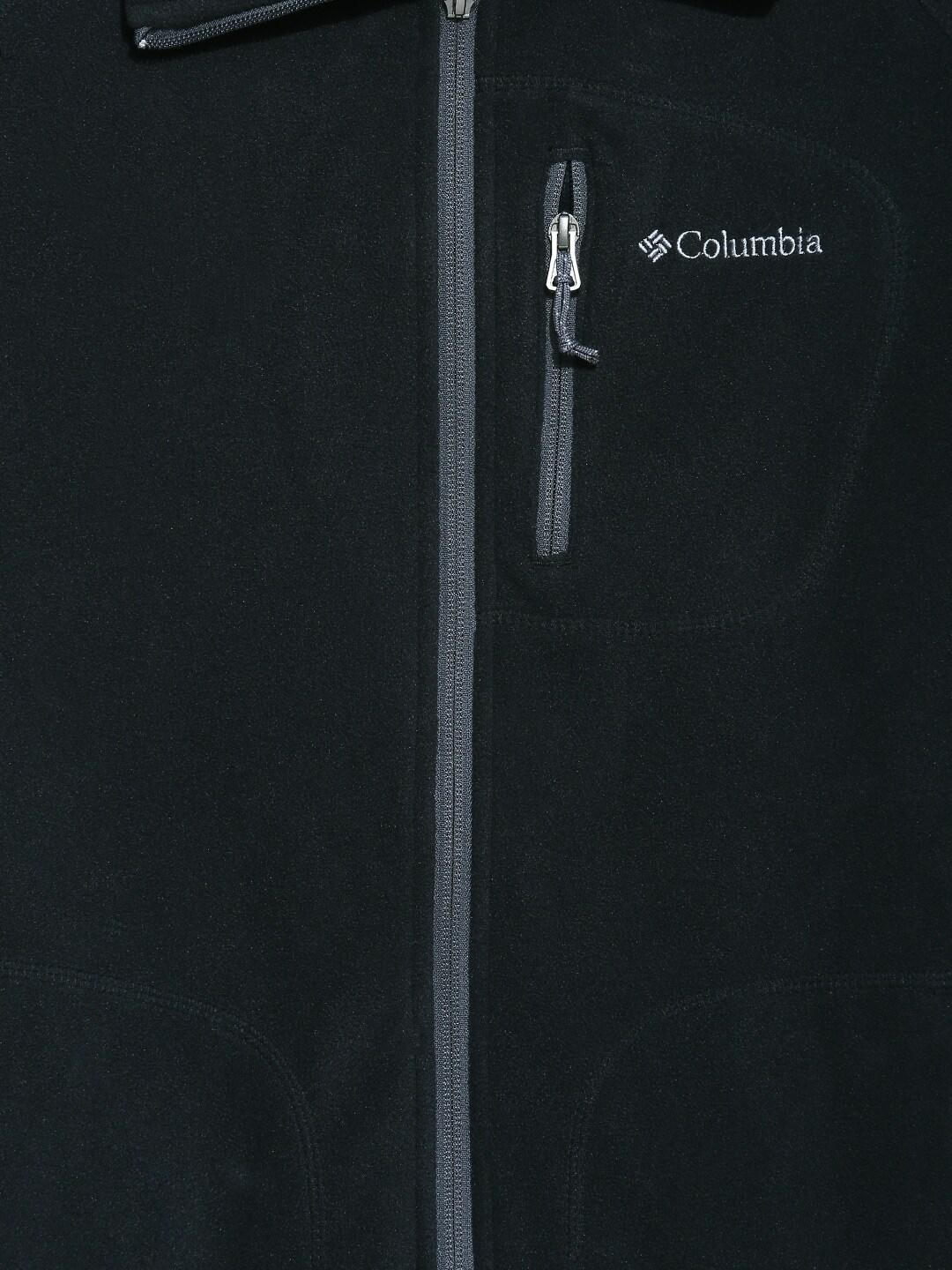 Columbia Men Black Fast Trek II Full Zip Fleece