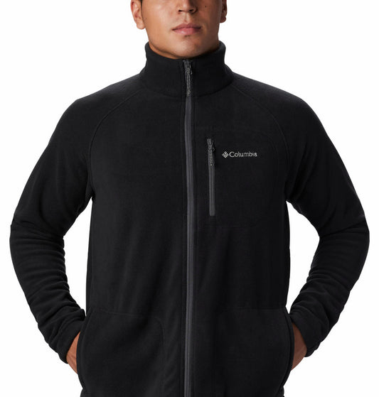 Columbia Men Black Fast Trek II Full Zip Fleece
