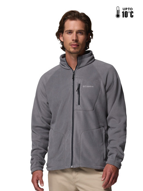 Columbia Men Grey Fast Trek II Fleece Jacket
