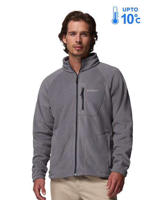 Columbia Men Grey Fast Trek II Fleece Jacket
