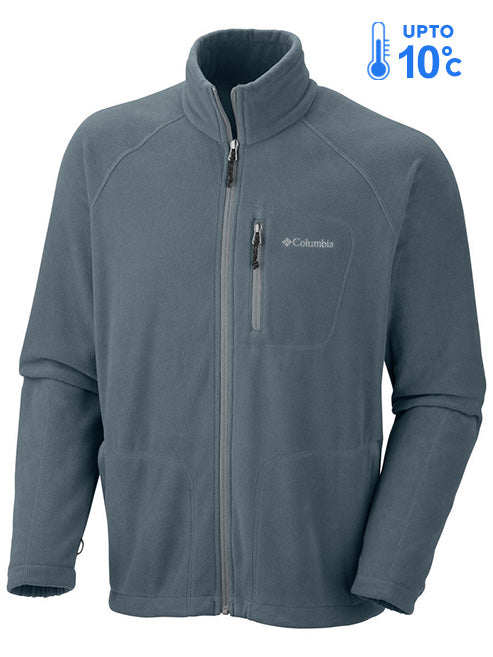 Columbia Men Blue Fast Trek II Full Zip Fleece