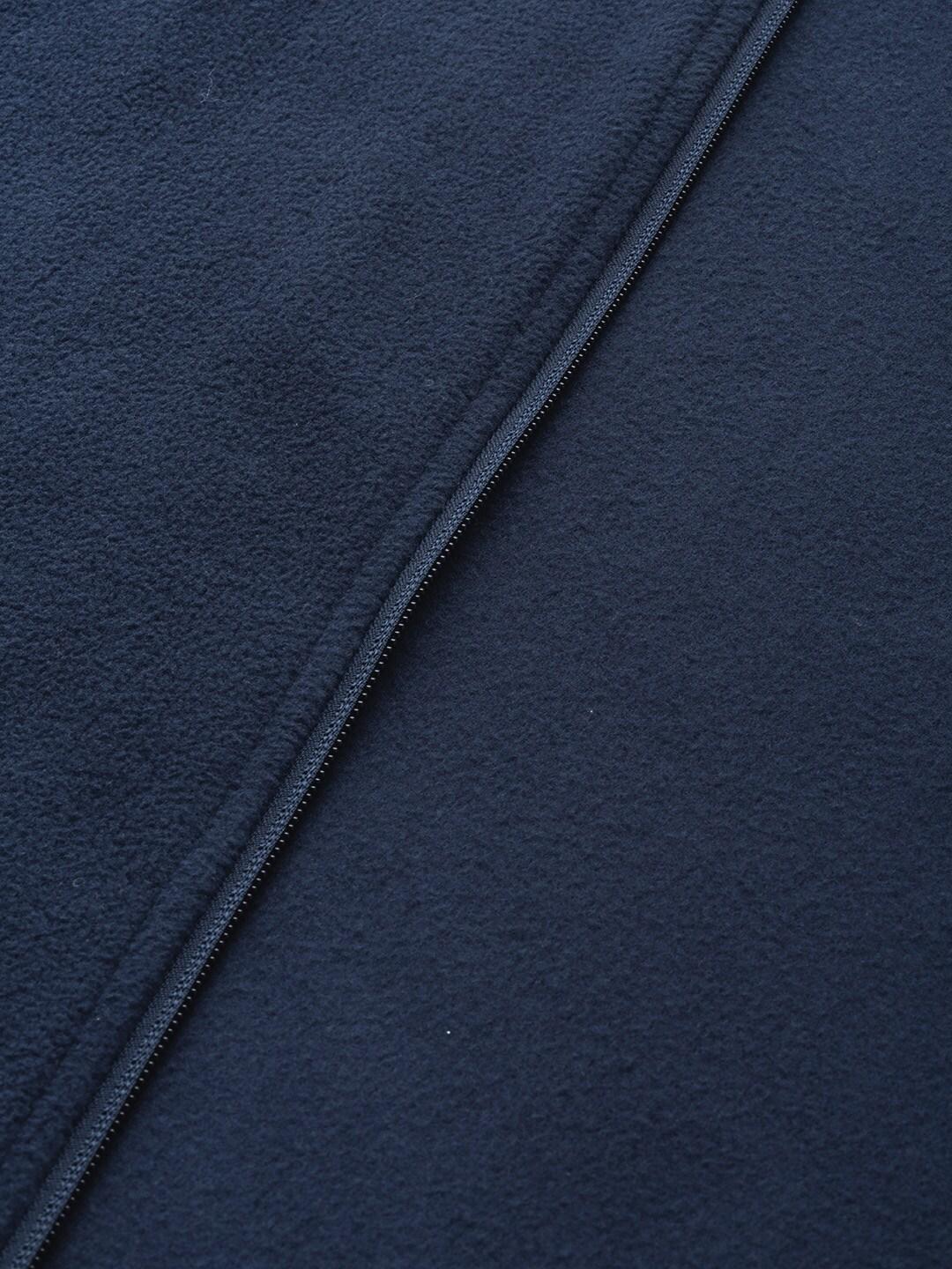 Columbia Men Navy Blue Fast Trek II Full Zip Fleece Jacket