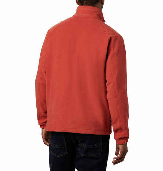 Columbia Men Orange Fast Trek II Full Zip Fleece Jacket