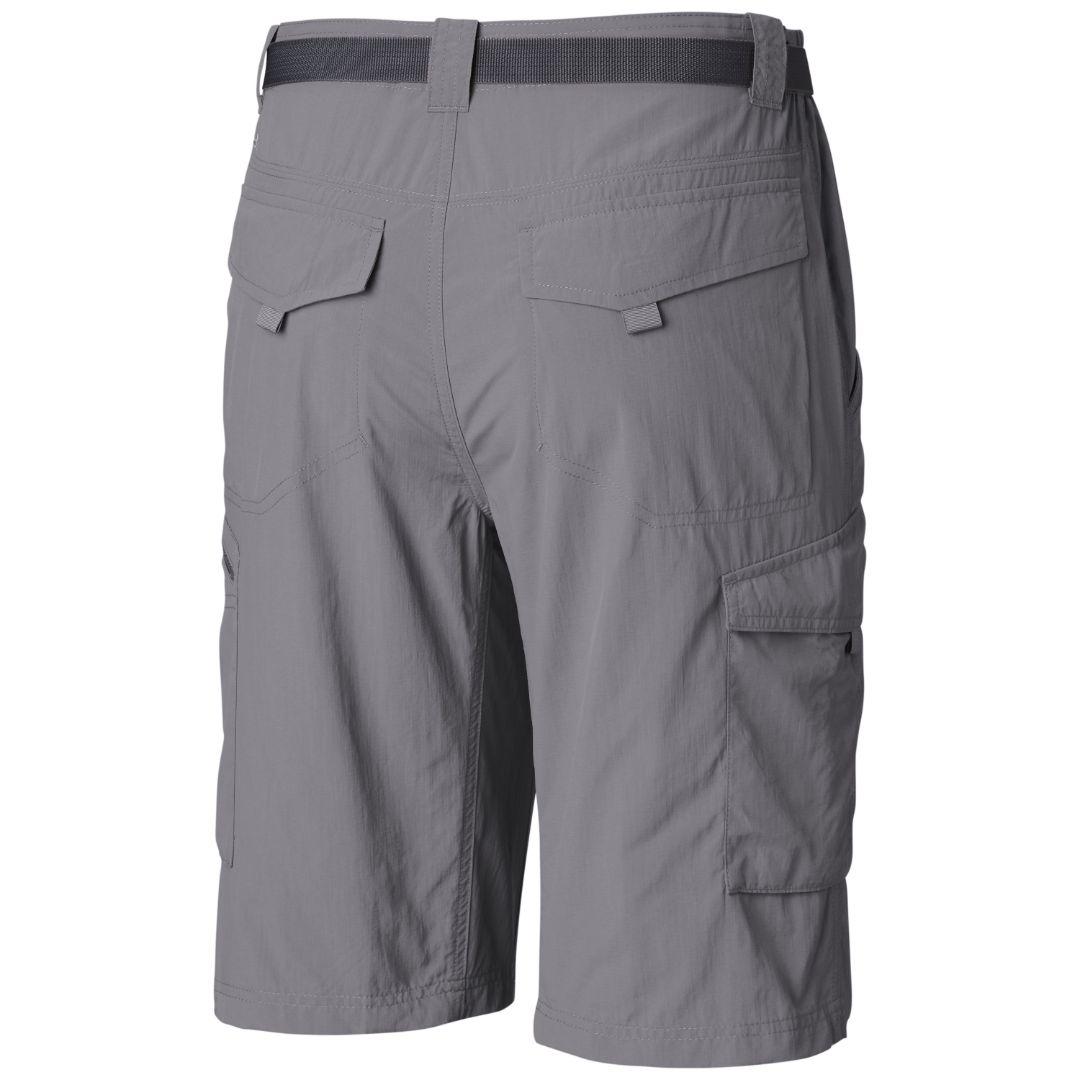 Columbia Men Black Silver Ridge Cargo Short (Sun Protection)