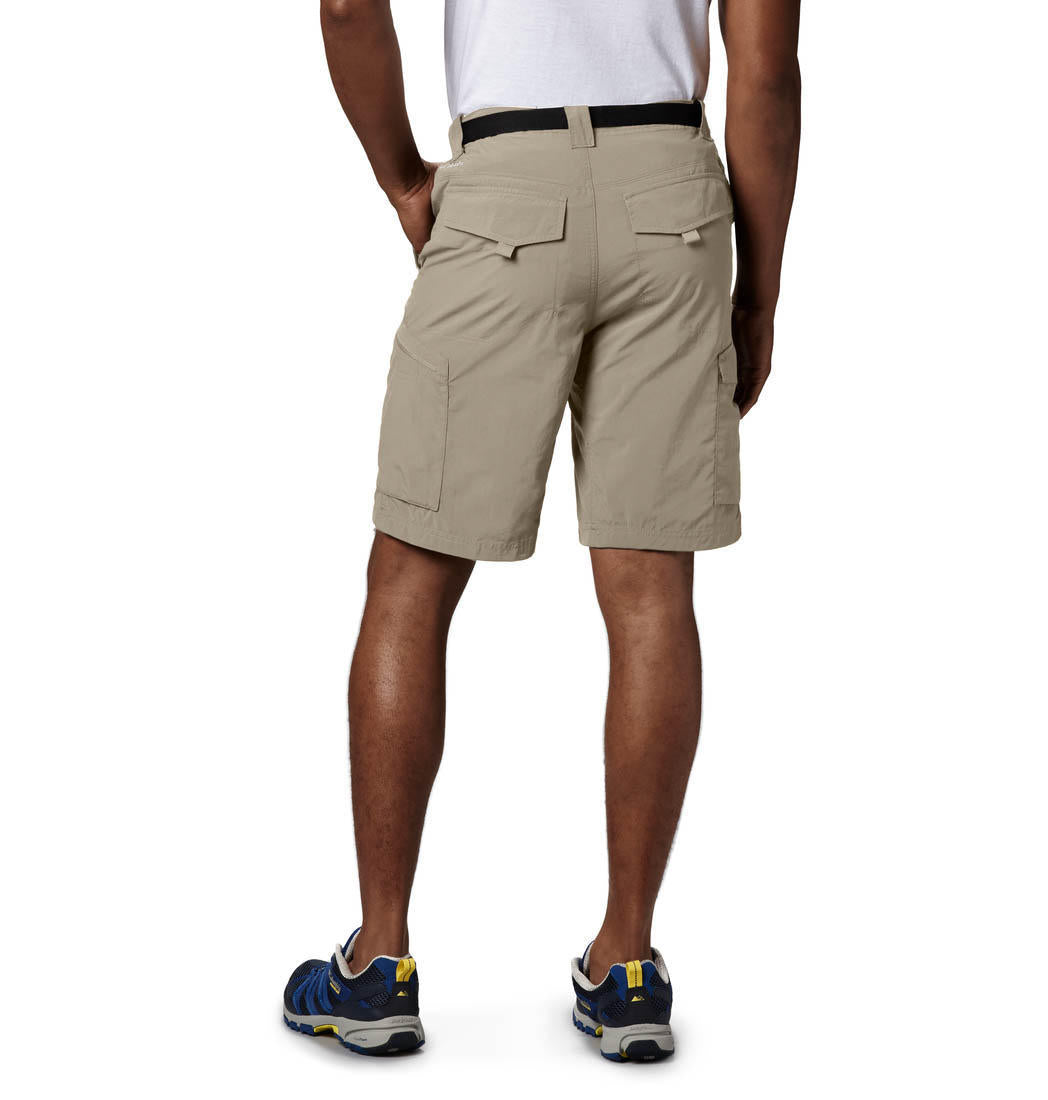 Columbia Men Beige Silver Ridge Cargo Short (Sun Protection)