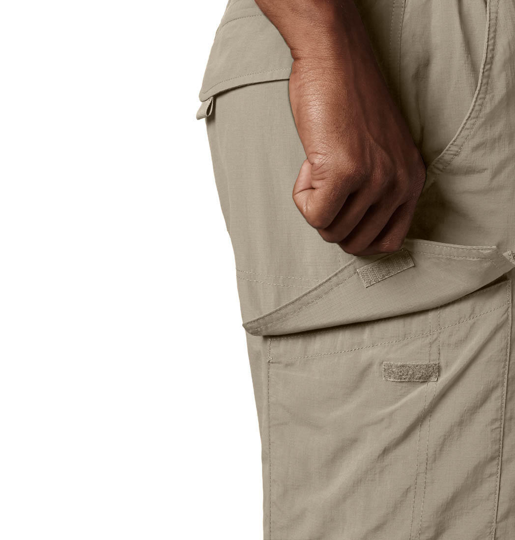 Columbia Men Beige Silver Ridge Cargo Short (Sun Protection)