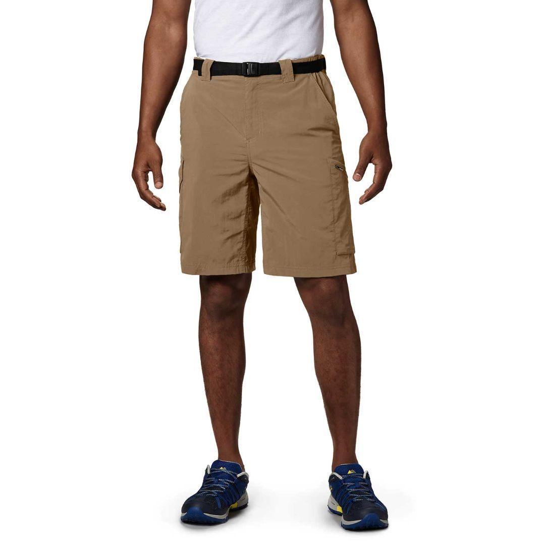 Columbia Men Brown Silver Ridge Cargo Short (Sun Protection)