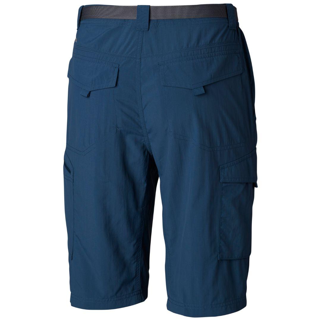 Columbia Men Blue Silver Ridge Cargo Short (Sun Protection)