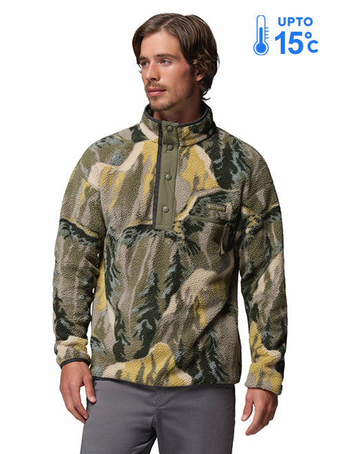 Columbia Men Green Helvetia II Pullover