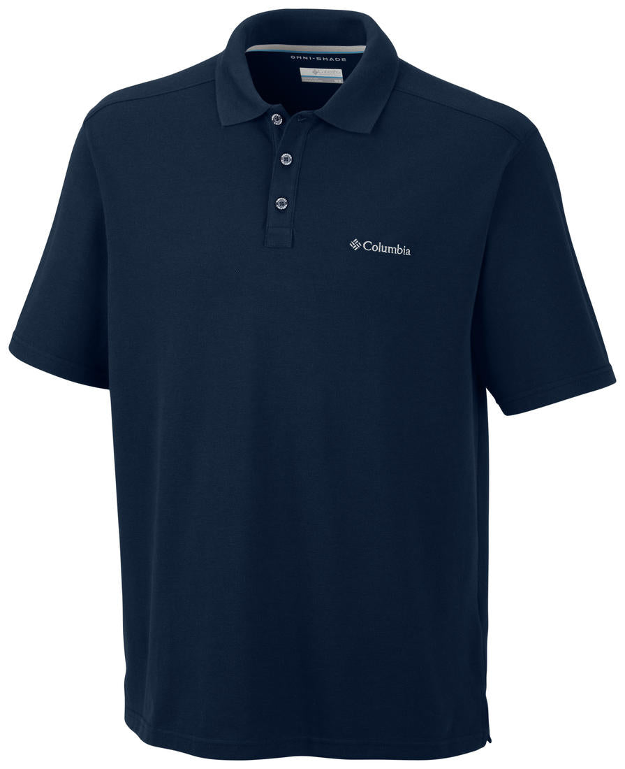 Columbia Men Blue Elm CreekPolo (Sun Protection)