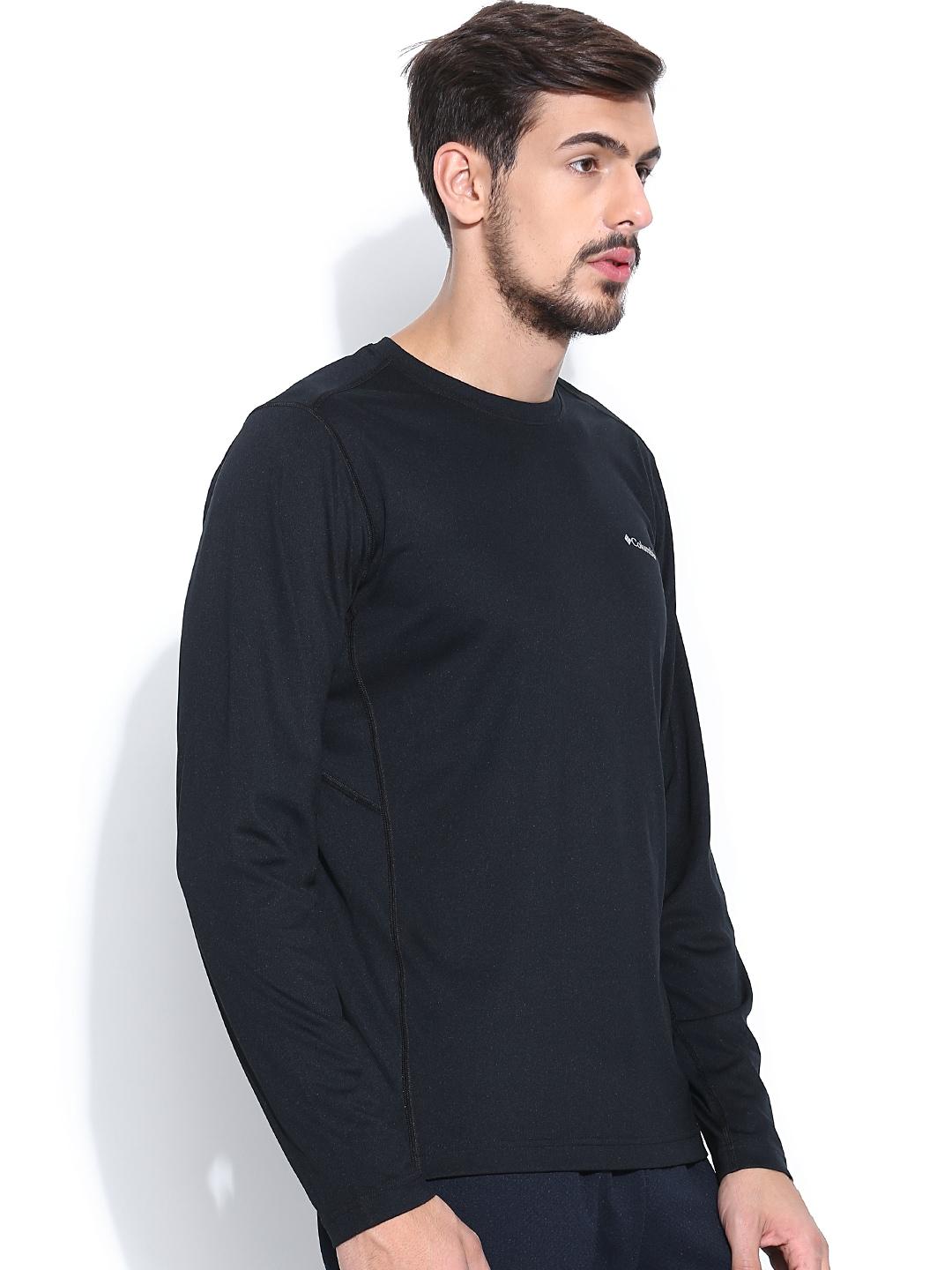 Columbia Men Black Midweight II Long Sleeve Top (Non Returnable)